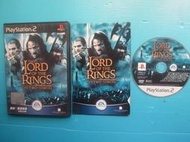 日製 PS2   魔戒  雙城奇謀 Lord of the Rings  中英文合版   保存良好..圖片內容為實物