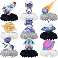 9 Pcs Space Centerpieces for Tables Space Birthday Decorations Space Themed Party Decorations Space 