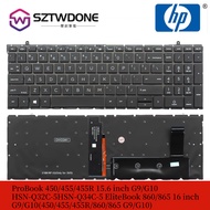 Hewlett-Packard ProBook Hp 450 G9 455 455R G9 G10EliteBook 860 865 G9 Keyboard G10