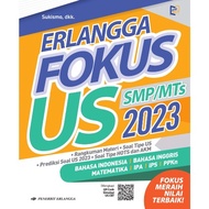 Erlangga Focus US 2023 SMP/MTS (FREE Pen)