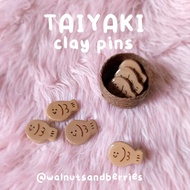 Taiyaki/Bungeoppang/Korean Fish Bread Clay Pins