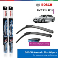 Bosch Aerotwin Plus Multi-Clip Wiper Set for BMW 315i 2015