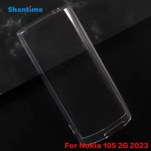 For Nokia 105 2G 2023 Gel Pudding Silicone Phone Protective Back Shell For Nokia 106 2G 2023 Soft TP