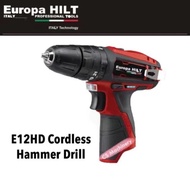 Europa Hilt 12V E12HD Cordless Hammer Drill