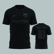 [READY STOCK] Malaysia ''Harimau Malaya" Jersey Blackout - Jersi Roundneck