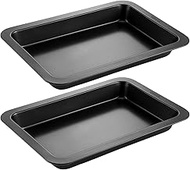 CHEFMADE Rectangular Cake Pan, Nonstick 10.8 Inch Oblong Cake Pan, 7" x 10.8", Set of 2