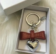 ⭐️Coach⭐️ 愛心蝴蝶結鑰匙扣 鎖匙扣 吊飾 掛飾 包飾 飾品