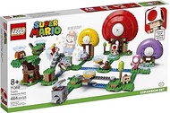 LEGO Super Mario Toad’s Treasure Hunt Expansion Set 71368 Building Kit; Toy for Kids to Boost Their 
