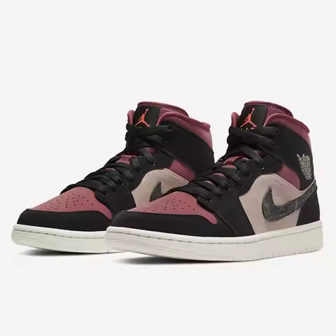 Nike genuine Air Jordan 1 AJ1 women's cushioned sports basketball shoe BQ6472-202