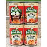 美国方便速食肉丸馄饨牛肉云吞罐头CHEF BOYARDEE BEEF RAVIOLI