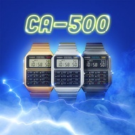 CASIO DATA BANK CA-500 Unisex Vintage Calculator Digital Watch Stainless Steel Band