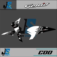 SIMPLE STRIPPING GENIO HAYABUSA ALREADY CUT, JUST STICK IT
