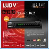 Luby Set Top Box fre hdmi /DVBT2/C Receiver TV STB Digital DVB T2-02 ORI LIHAT VARIAN