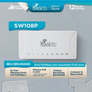 Hsairpo Sw108P 8Port 10 100Mbps