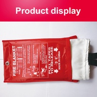 Calltou Fire Blanket for safety Fiberglass Safety Fire Fighting Prevention for Kitchen/Home/Factory/