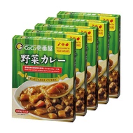 Coco Ichibanya Curry Instant Japanese Curry Sauce Vegetable 220g 5 Packs [Direct from Japan]