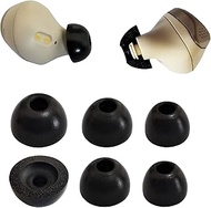 Memory Foam Ear Tips for Jabra Elite 75t/ 65t/ Active/ 7 Pro/Elite 3 Earbuds Tips Jabra Active Elite