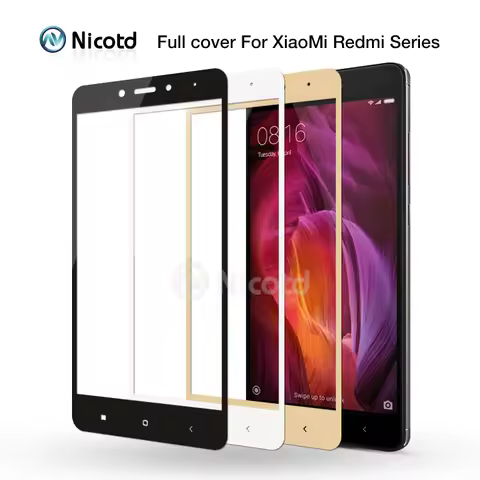 For Redmi 4X Full Cover Tempered Glass For Xiaomi Redmi 4A 3S 3X 4 Note 3 4 pro 4pro note 4x Screen 