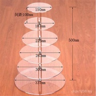 Three-Layer Acrylic Transparent Detachable Cake Display Stand Bracket Multi-Layer Cake Cake Wedding 