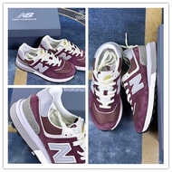 NEW BALANCE NB 574 Series Men Women Same Style Comfortable All-match Retro Stitching Fashion Casual 