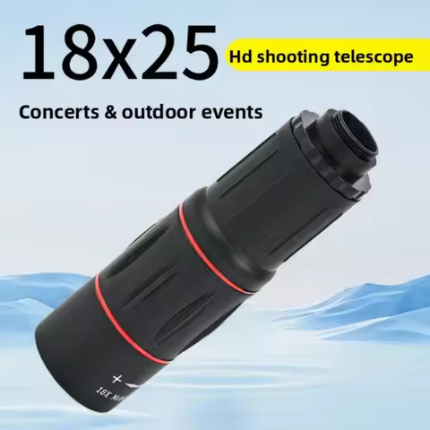 Outdoor 18x25 High Definition Mobile Phone Lens Concert Shooting 36x External Telephoto Lens Monocul