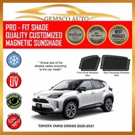 Toyota Yaris Cross 2020-2022 (4 / 5pcs ) Car Magnetic Sunshade / Yaris Cross Upper Layer Boot Tray