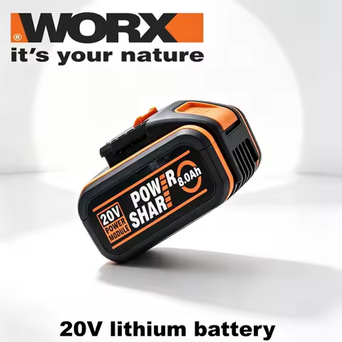 Original WORX 20V 6Ah 8Ah Battery WA3014 WA3551 WG630 WG629 WX372 WX390 WX394 WX550 WX523 WX802 WX85