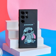 Disney經典-史迪奇款純色矽膠SAMSUNG手機殼