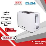 ELBA  Bread Toaster ET-G2770(WH) 700W Pembakar Roti Sandwich