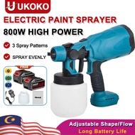 998VF Cordless Electric Spray Gun Portable Lithium Battery Rechargeable Multifunctional Paint Spraye