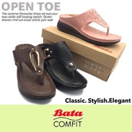 JU6 Women Comfort Wedges Bata /Ladies Comfort Wedges/Sandal Bata Ringan