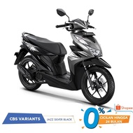 honda beat cbs sepeda motor - silver black pontianak