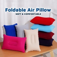 Portable Foldable Air Pillow Travel Air Inflation Pillows Outdoor Sleep Pillow Camping Ten
