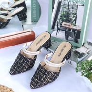 HMF Jeepply Women's Mules Heel Shoes RD21