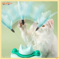 Cat Interactive Game: Awesome Cat Joke Stick, 4-Layer Rotating Cat Tower & Interesting DIY Game Cat 