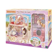 Sylvanian ซิลเวเนียน ร้านทำผมเปิดใหม่ สไตล์ Sylvanian Families Pony ของเล่นสำหรับเด็ก (#128851)