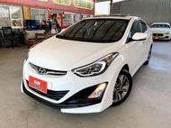 新達汽車 2015年 現代 ELANTRA EX版 空力套件 天窗 6安 影音全配 稅金減免 可全貸