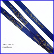 ♆ ☌ ▬ JRU | Minimal Manila University ID Lace Lanyard