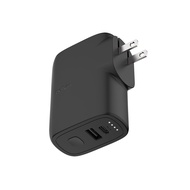 【BELKIN】BOOST↑CHARGE 混合式家用充電器25W+行動電源5K(含各國轉接頭與線)