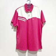 近全新 Chamois 台灣製 吸濕排汗運動上衣 短袖POLO衫 女生大尺碼 5XL