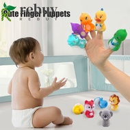 REBUY Dinosaur Hand Puppet For Boy Kids Cognition Role Playing Toy Children'S Puppet Toy Animal Toys Finger Dolls Fingers Puppets
