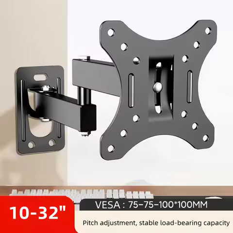 TV Monitor TV Mounts LCD LED Monitor Wall Mount Bracket Adjustable TV Screen Holder TV Frame Support