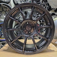 Volks Ray ZE40 (Diamond Dark Gun Metal) Sport Rim 17x8JJ ET35 (4x100) &amp; (4x114.3)