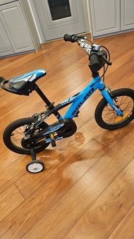 [九龍區可送貨] Solar BMX 12寸 鋁合金 兒童 單車 Kids Bicycle Blue with Training Wheels