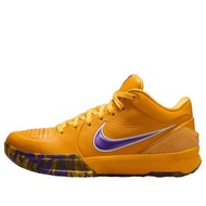 Nike Kobe IV 大童籃球鞋 黃色4Y