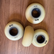 USD - 58mm/90a Aggressive Inline Skate Wheels (USED)