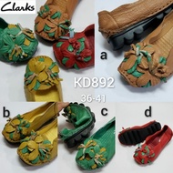 Terlaris Clarks Flat Shoes Kulit Original Kd892 Happy Shopping
