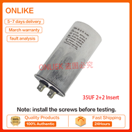 (100% ORIGINAL) 30uf / 35uf / 40uf / 45uf / 50uf / 60uf 450V MIDEA CBB65 AIR CONDITIONER CAPACITOR A