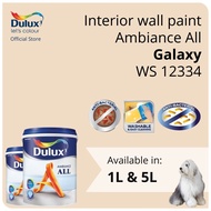 Dulux Interior Wall Paint - Galaxy (WS 12334) (Anti-Bacterial / Superior Durability / Washable) (Ambiance All) - 1L / 5L