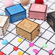 Wooden Hand-Cranked Music Box Customized Music Box Music Box Handmade